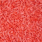 80183.Посыпка из белой глазури ШОК.ВЕРМИШЕЛЬ КРАСН.(мешок 10 кг)