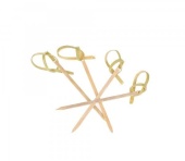 Пика Узелок бамбук 6 см (100шт30уп)