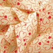 SD10R. Трафарет. лист-пленка ДЕКОРШОК сердечки (пакет 10 шт)