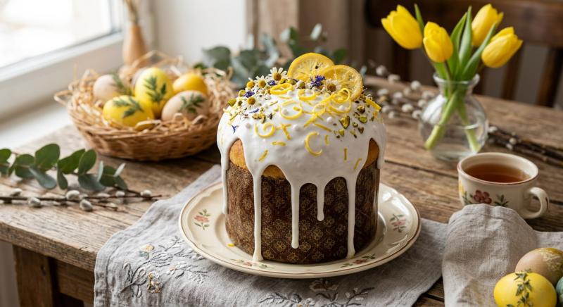 Рецептура Кулич Лимонный