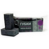 Губка для посуды МЕГА BLACK (упаковка 5шт15уп)00