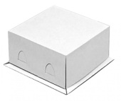 Коробка тортовая 210х210 (без печати) (200 шт) Коробка тортовая 210х210 (без печати) (200 шт)