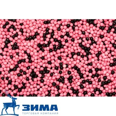 картинка Посыпки Шарики розовые/черные 1 кг tp74038 от Торговой Компании "Зима"