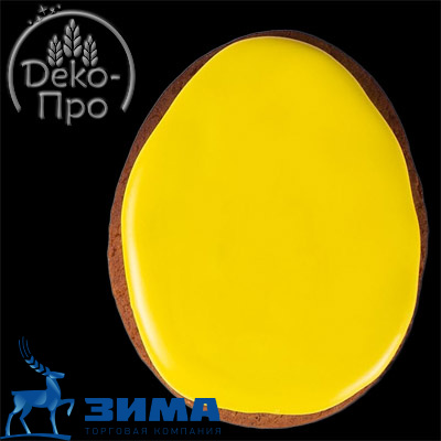 картинка Помадка сахарная "Ванильная" желтая ДекоПро (ведро 7 кг) 60374 от Торговой Компании "Зима"
