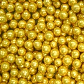 Шарики сахар.золотые 7 мм 1 кг 33039