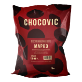 Шоколад Chocovic МАРКО Молочная шоколадная масса (аналог Sicao Молоч)(уп 1 кг *10 шт)CHM-T14CHVC-69C