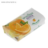 Мыло туалетное Фруктовая аллея   90гр. Апельсин 1 штуп