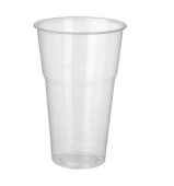 Стакан 500 мл прозрачный 50штуп. (1000 шткор)