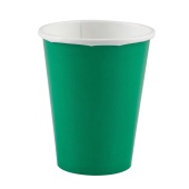 Стакан бумажный 350 мл.ЗЕЛЕНЫЙ (5020уп)
