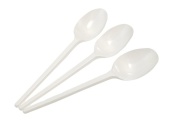 Ложка столовая БЕЛАЯ  ПРЕМИУМ  (1001) 2200 шт.x0