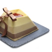 36114. Поднос КАМЕНЬ пластик.квадрат.серый 24х24 см (короб... 36114. Поднос КАМЕНЬ пластик.квадрат.серый 24х24 см (короб...