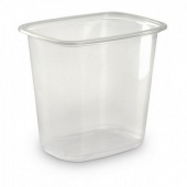 Контейнер прямоуг 500 мл (1001) 1000шткор СТАКАНОМ