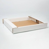 Гофролоток 2042 (283х230х69) белый (упаковка 50 шт)