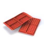 SF155. Форма силикон.СИЛИКОНФЛЕКС вафли (1 шт)