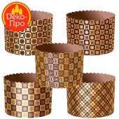 Форма бум. для кулич d90xh90 НСТАНД 2000шт PRE9090N