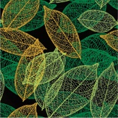 SD118. Трафарет. лист-пленка ДЕКОРШОК зеленый (пакет 15 шт)