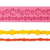 ST07. Форма силик. МОЛД БОРДЮРНЫЙ цветы (1 шт) ST07. Форма силик. МОЛД БОРДЮРНЫЙ цветы (1 шт)