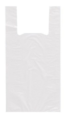 картинка Пакет "Майка" ПНД 30*55+2*7,5 20мкм белый 1цв. Пойковский Хлеб(100 шт) от Торговой Компании "Зима"