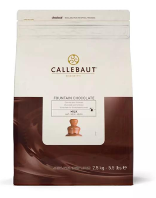 картинка Шоколад Callebaut молочный Fountain Каллеты 2,5 кг от Торговой Компании "Зима"