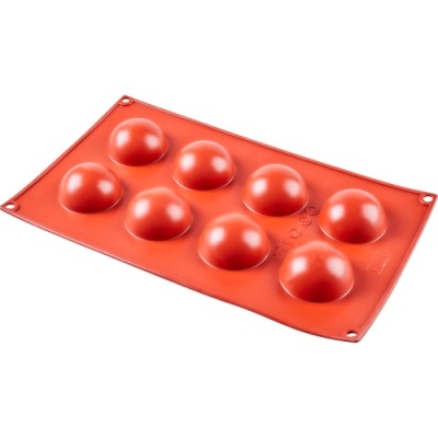 Форма силиконовая ПОЛУСФЕРА  8 фигур d50xh25 1320 от Торговой Компании "Зима" картинка Форма силиконовая ПОЛУСФЕРА  8 фигур d50xh25 1320 от Торговой Компании "Зима"