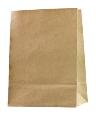 картинка Пакет бумажный 300*170+70 КРАФТ VIRIDO (100 шт)  от Торговой Компании "Зима"