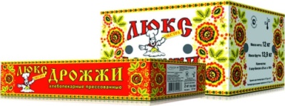 картинка Дрожжи прессованные 100 гр. Курган (коробка 12 кг) от Торговой Компании "Зима"