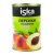 картинка ПЕРСИКИ в сиропе половинки  850 мл ISKA ж/б (упаковка 12 шт) от Торговой Компании "Зима"