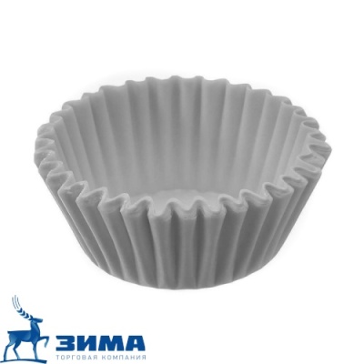 картинка Капсула бумаж.кругл. №  5 белая (уп.2000 шт) 66105 от Торговой Компании "Зима"