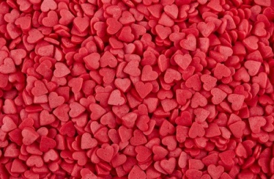 картинка Посыпки Сердечки красные (мини) (уп.0,75 кг) tp16069 от Торговой Компании "Зима"