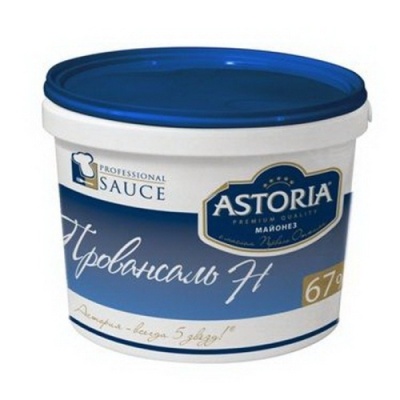 картинка Майонез "Провансаль Н" 67% 9,6 кг ТМ "Астория" (Н) (ведро 10 л) от Торговой Компании "Зима"