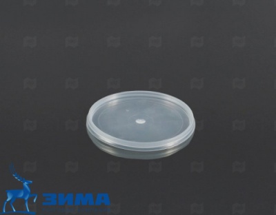 картинка Крышка  к ведру пищевому 0,8 л. d=126 мм прозрачная (200 шт.) от Торговой Компании "Зима"