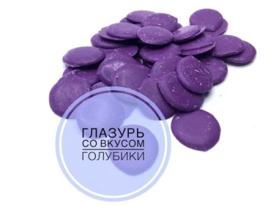 картинка Глазурь кондитерская "Шокомилк Голубика" (коробка 6,5 кг) от Торговой Компании "Зима"