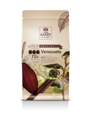 картинка Шоколад Cacao Barry горький Venezuela, 72%  1кг CHD-P72VEN-2B-U73 от Торговой Компании "Зима"