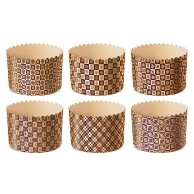 картинка Форма бумажная для кулича d90xh90 Новый СТАНДАРТ (125 шт) 9090sl95n от Торговой Компании "Зима"