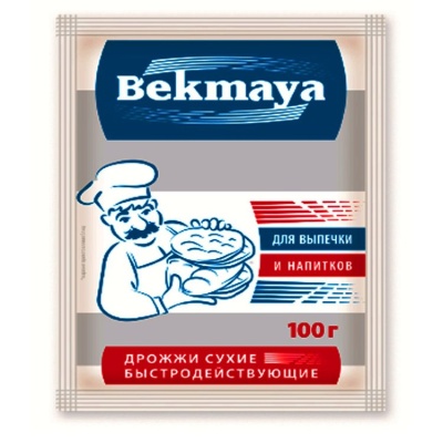 картинка Дрожжи активные "БЕКМАЯ" 80 гр (кор 50 штук) от Торговой Компании "Зима"