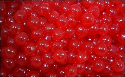 картинка Шарики жел. Вишня 13/15 мм МАРМЕЛАТЬЕ (0,9 кг) от Торговой Компании "Зима"