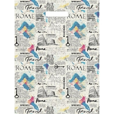 Пакет с выруб.ручкой 45х34-30 мкм "ЭСКИЗ"ТИКО 800 шт от Торговой Компании "Зима" картинка Пакет с выруб.ручкой 45х34-30 мкм "ЭСКИЗ"ТИКО 800 шт от Торговой Компании "Зима"