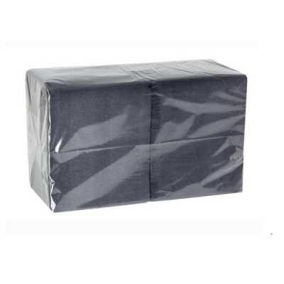 картинка Салфетка черная Форест меш.400 шт/15 уп 24х24 см от Торговой Компании "Зима"