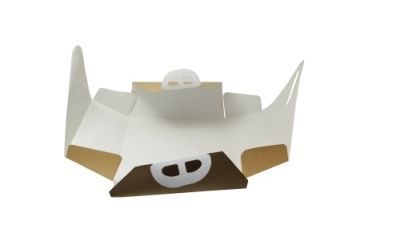 картинка Коробка тортовая 285*285*115сундучок КРАФТ(100 шт) от Торговой Компании "Зима"