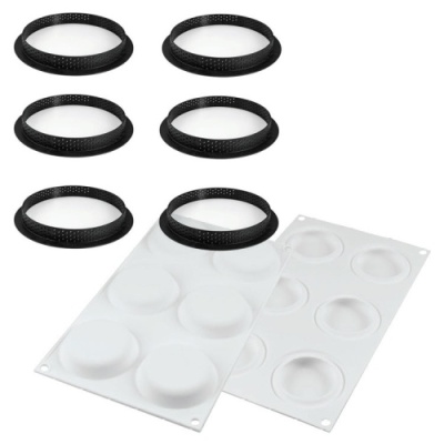 Форма силиконовая ТАРТ РИНГ 80 мм (1 нб) TARTE80 от Торговой Компании "Зима" картинка Форма силиконовая ТАРТ РИНГ 80 мм (1 нб) TARTE80 от Торговой Компании "Зима"