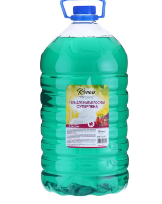картинка Моющее средство для посуды RoMaX ГЕЛЬ (высокая пена) 5 л  от Торговой Компании "Зима"