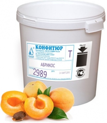 картинка Конфитюр "Абрикос Т" (ведро 13 кг) от Торговой Компании "Зима"