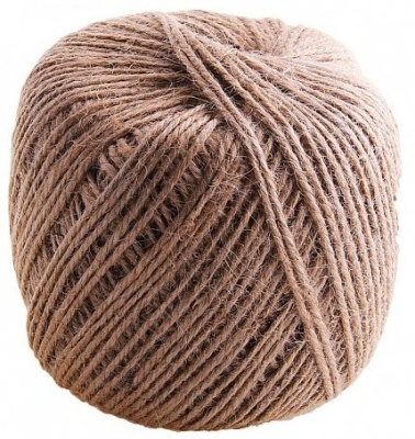 картинка Шпагат джутовый 3-х ниточный 100 м (1/60 шт) 1,68 эконом от Торговой Компании "Зима"