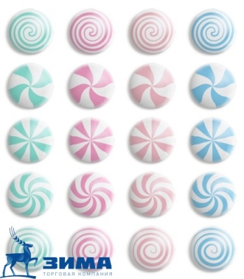 картинка Сахарные мини-медальоны Пастельные карамельки,(упаковка 65г) tp90212 от Торговой Компании "Зима"