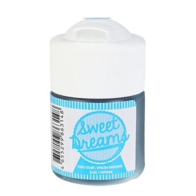 картинка Краситель Краска Пищевая Гелевая Голубая "Sweet Dreams" 20 гр от Торговой Компании "Зима"