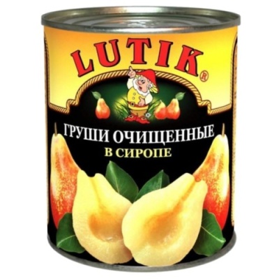 картинка ГРУШИ 3100 мл Lutik (упаковка 6 шт) от Торговой Компании "Зима"