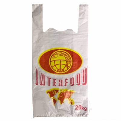 картинка Пакет "Майка" ПВД 32*18х64 40мкм Интерфуд темный (100 шт) от Торговой Компании "Зима"