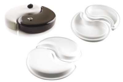 картинка Форма силик.ИНЬЯН белая  (1 шт) YINYANG от Торговой Компании "Зима"