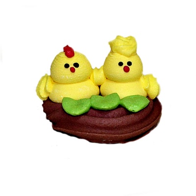 картинка Сах.фигурки ЦЫПЛЕНОК в гнезде ТП, 70 шт tp56287 от Торговой Компании "Зима"