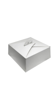 картинка Коробка тортовая 285*285*115сундучок БЕЛЫЙ(100 шт) от Торговой Компании "Зима"